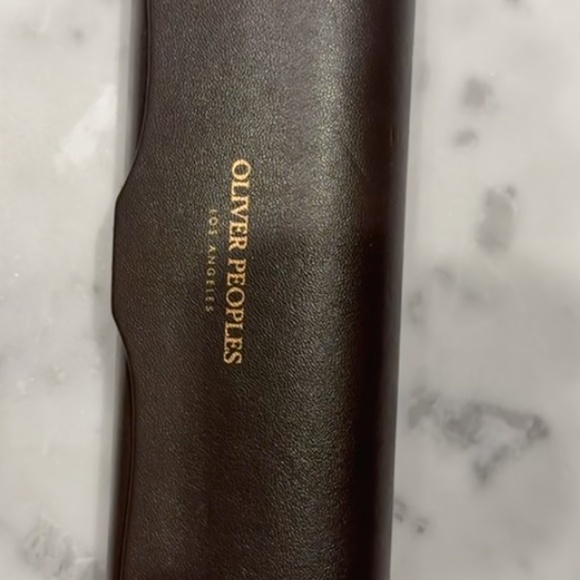 Oliver Peoples Sheldrake Sunglasses w/ Case - Picture 5 of 5